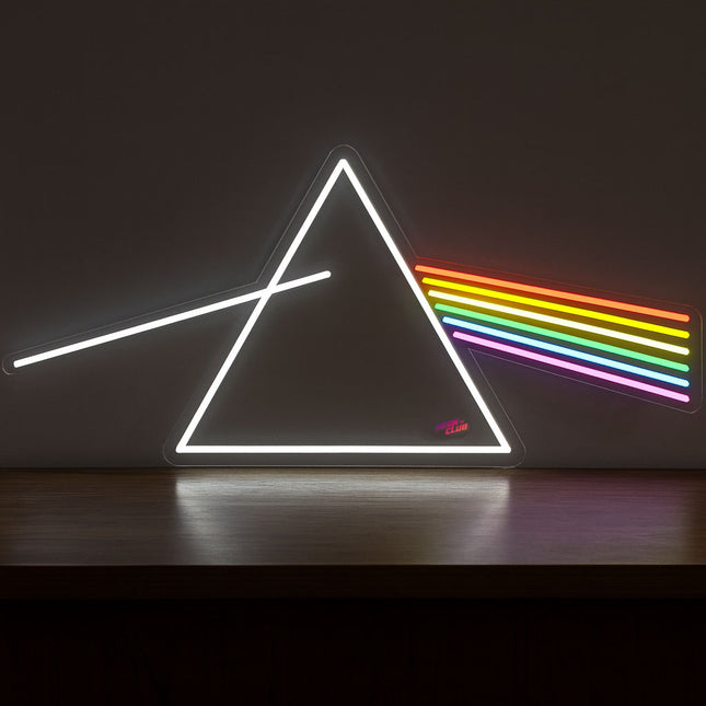 Néon LED 'Pink Floyd' - Groupe rock progressif britannique légendaire
