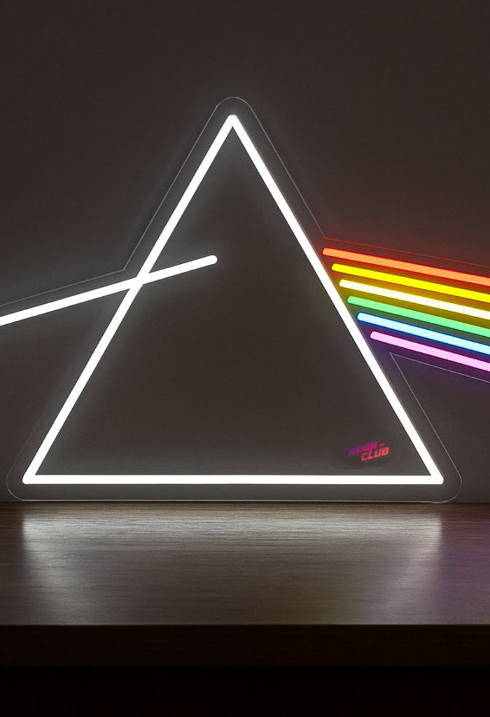 Néon LED 'Pink Floyd' design - Rock psychédélique vintage décoration
