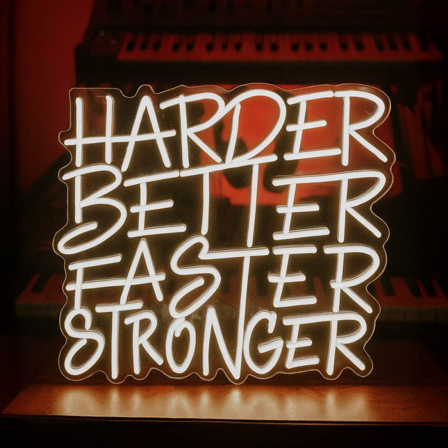 Harder Better Faster Stronger
