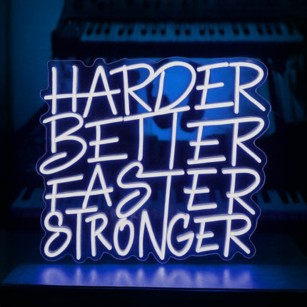 Harder Better Faster Stronger