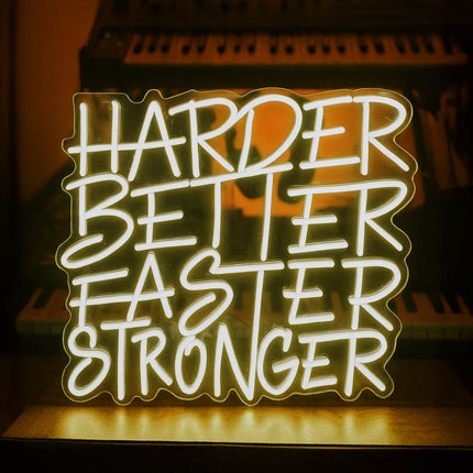 Harder Better Faster Stronger
