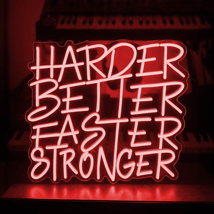Harder Better Faster Stronger