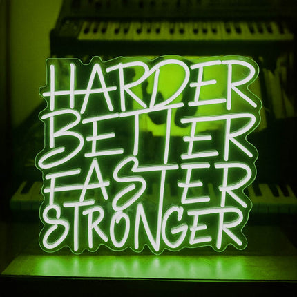 Harder Better Faster Stronger