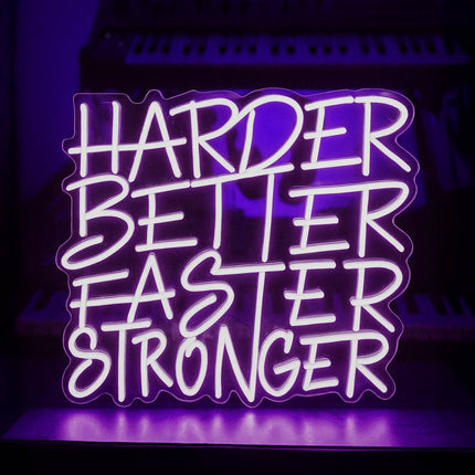 Harder Better Faster Stronger