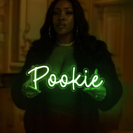 Néon LED 'Pookie' vert -  Lumière LED ,  Style