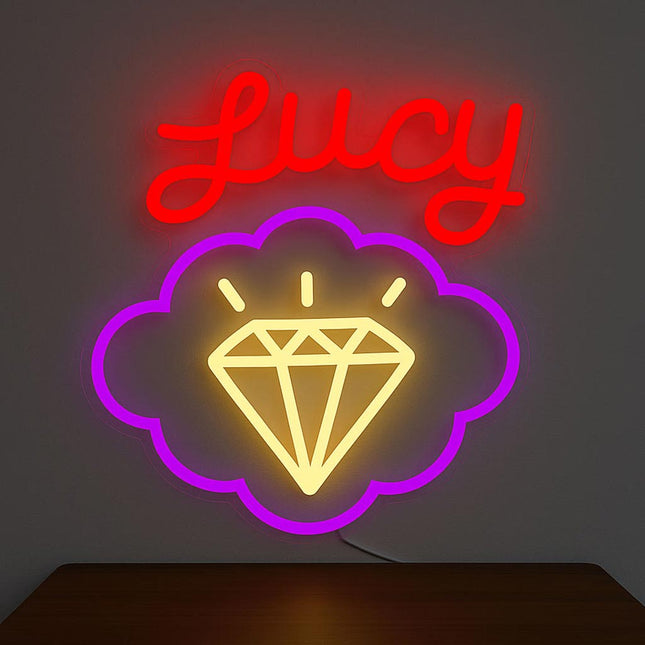 Lucy in the sky with diamonds